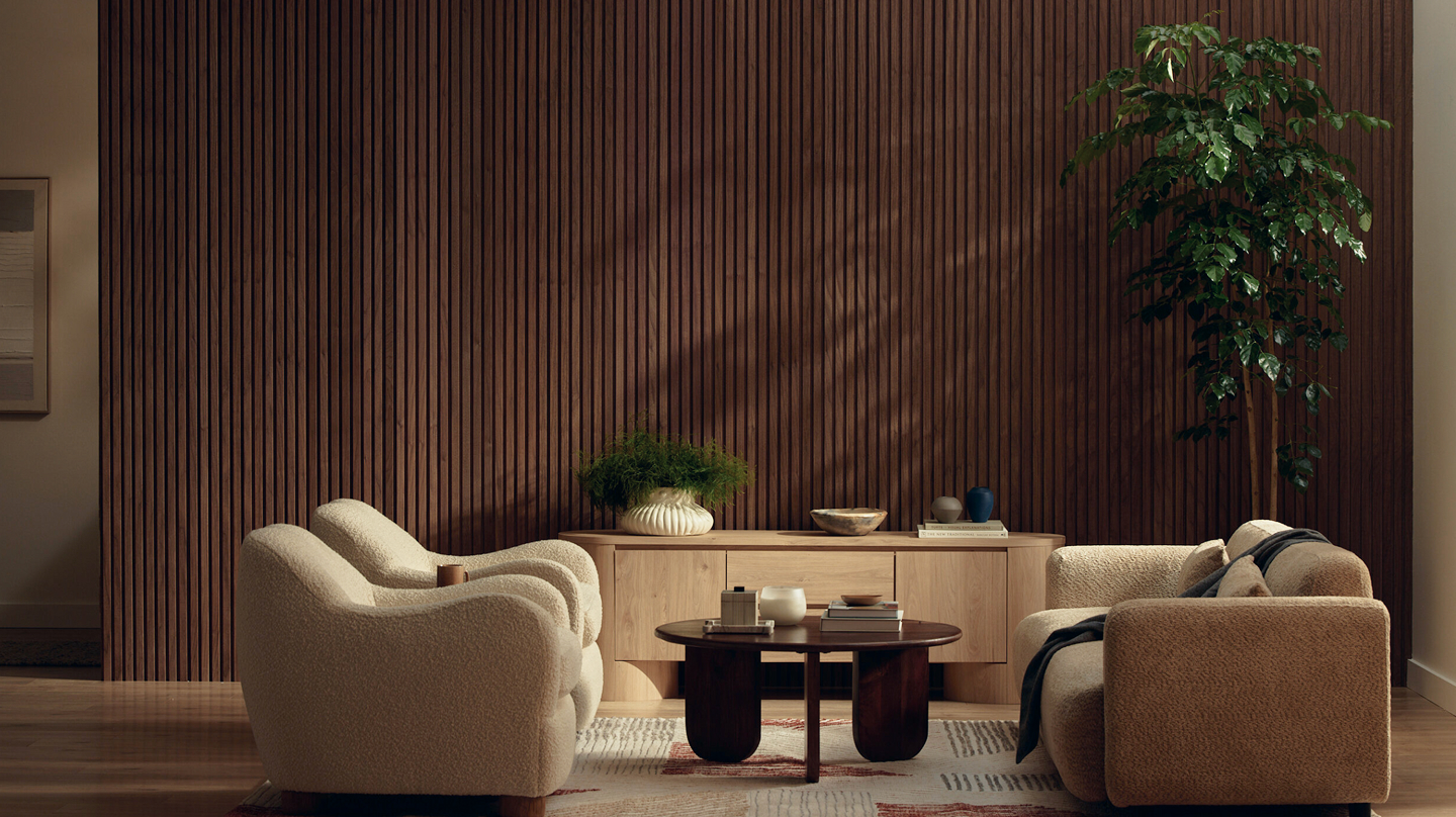 Drew and Jonathan Home acoustic slat panels